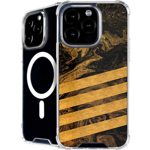 Striped Marble iPhone 16 Pro MagSafe Case